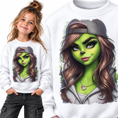 BLUZA ŚWIĄTECZNA GRINCH WOMEN